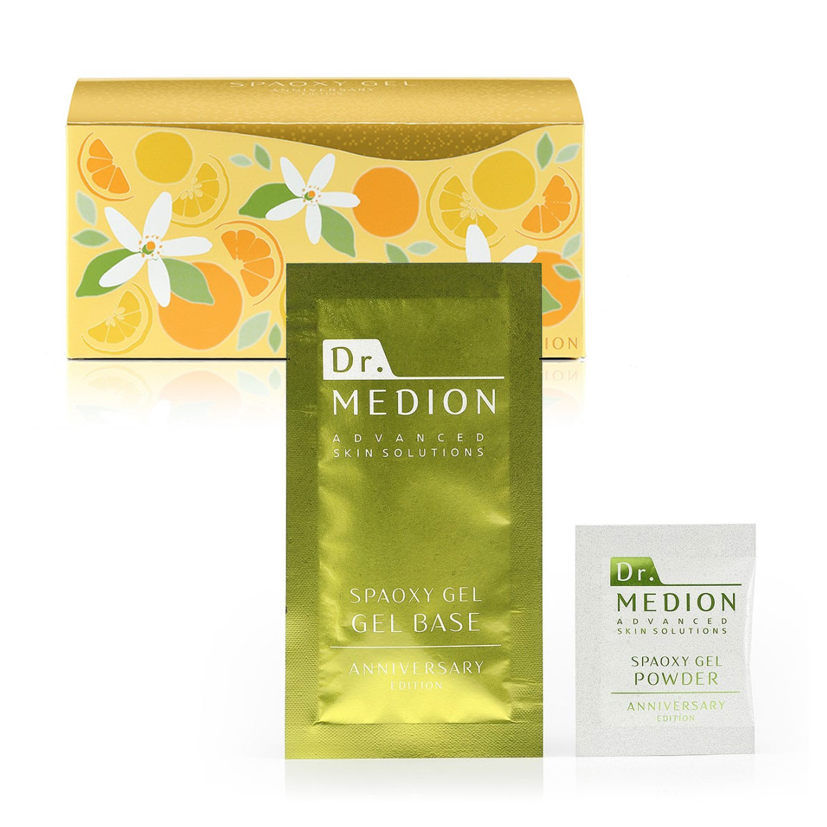 Гель-маска для обличчя Dr. Medion Brightening Spaoxy CO2 Gel Mask, 6 шт (саше)